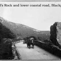 Blackgang postcard from 1900s wj nigh