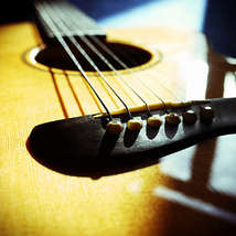 Acoustic guitar by x1brett