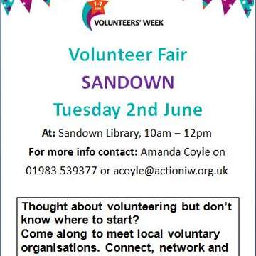 Sandonwn volunteer fair