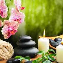 Zen meditation ideas stone candle hd picture widescreen