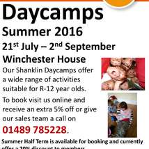 Daycamps poster summer 2016 page 0