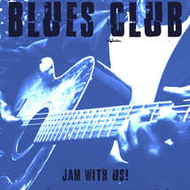 The 1st floor blues club poster