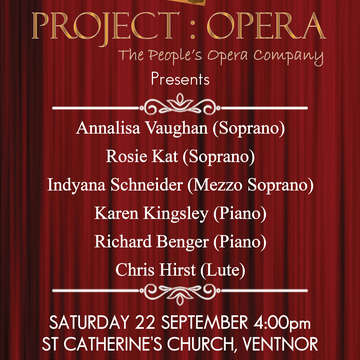 Project opera poster